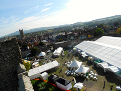Early morning at Ludlow Festival